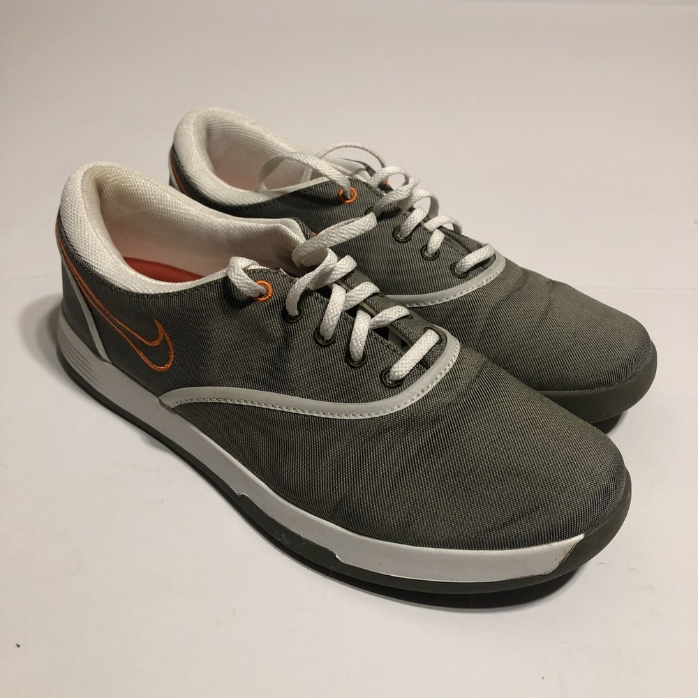 Nike Lunarlon Sport Golf Shoes - Women's  Green/White/Orange 549593-301 Size 7